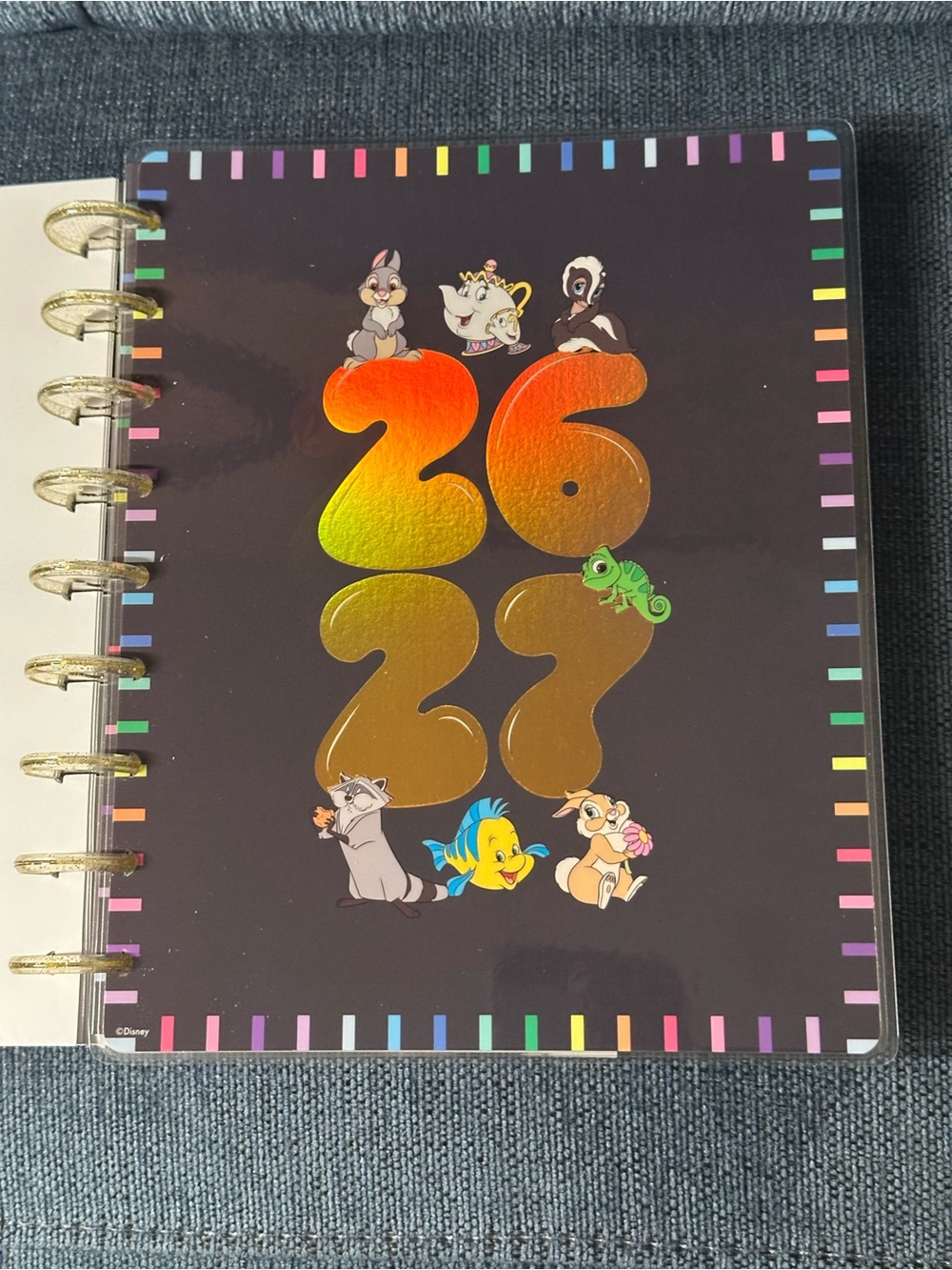 Happy Planner 2026–2027 Disney Best Pals Customizable CLASSIC HORIZONTAL LAYOUT